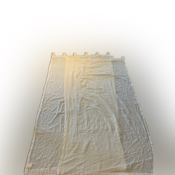 2 Pier1 Imports cotton loop curtains - Picture 2 of 11